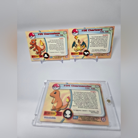 🔥 Listing: Charmander Evolution Set – Topps Pokémon Cards | - Picture 2 of 3